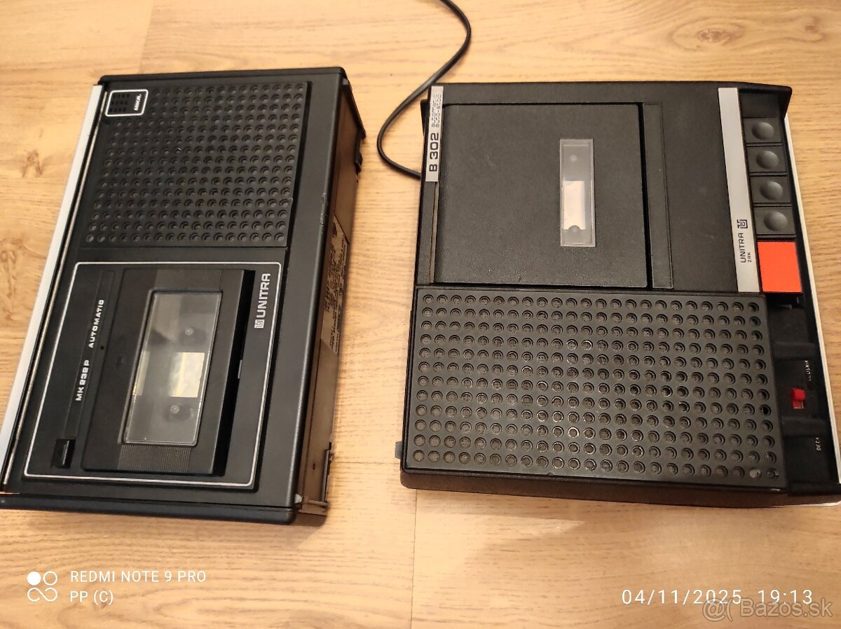 kazetové magnetofóny UNITRA TOP - 3