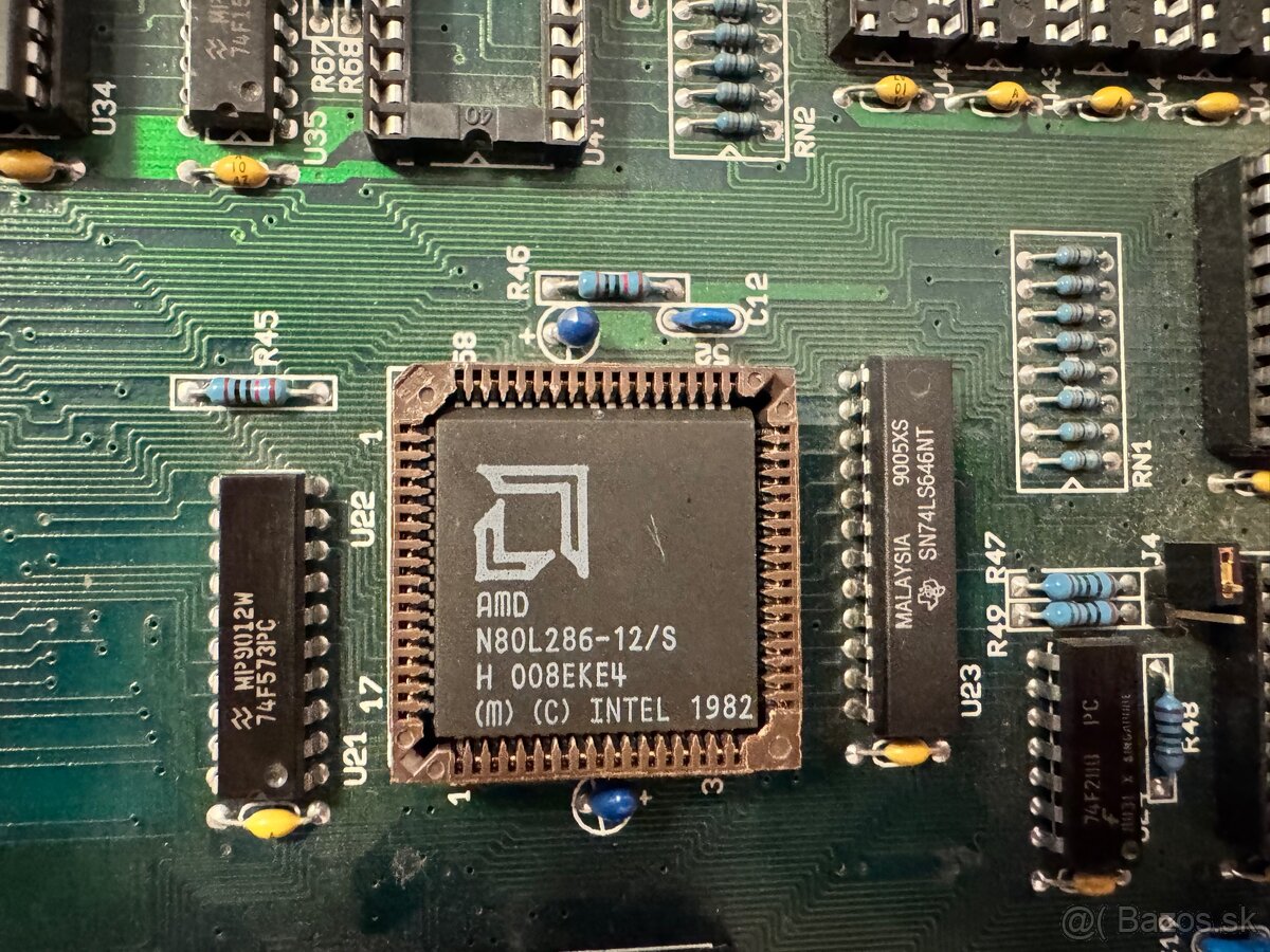 Retro základná doska AT 286 - 3
