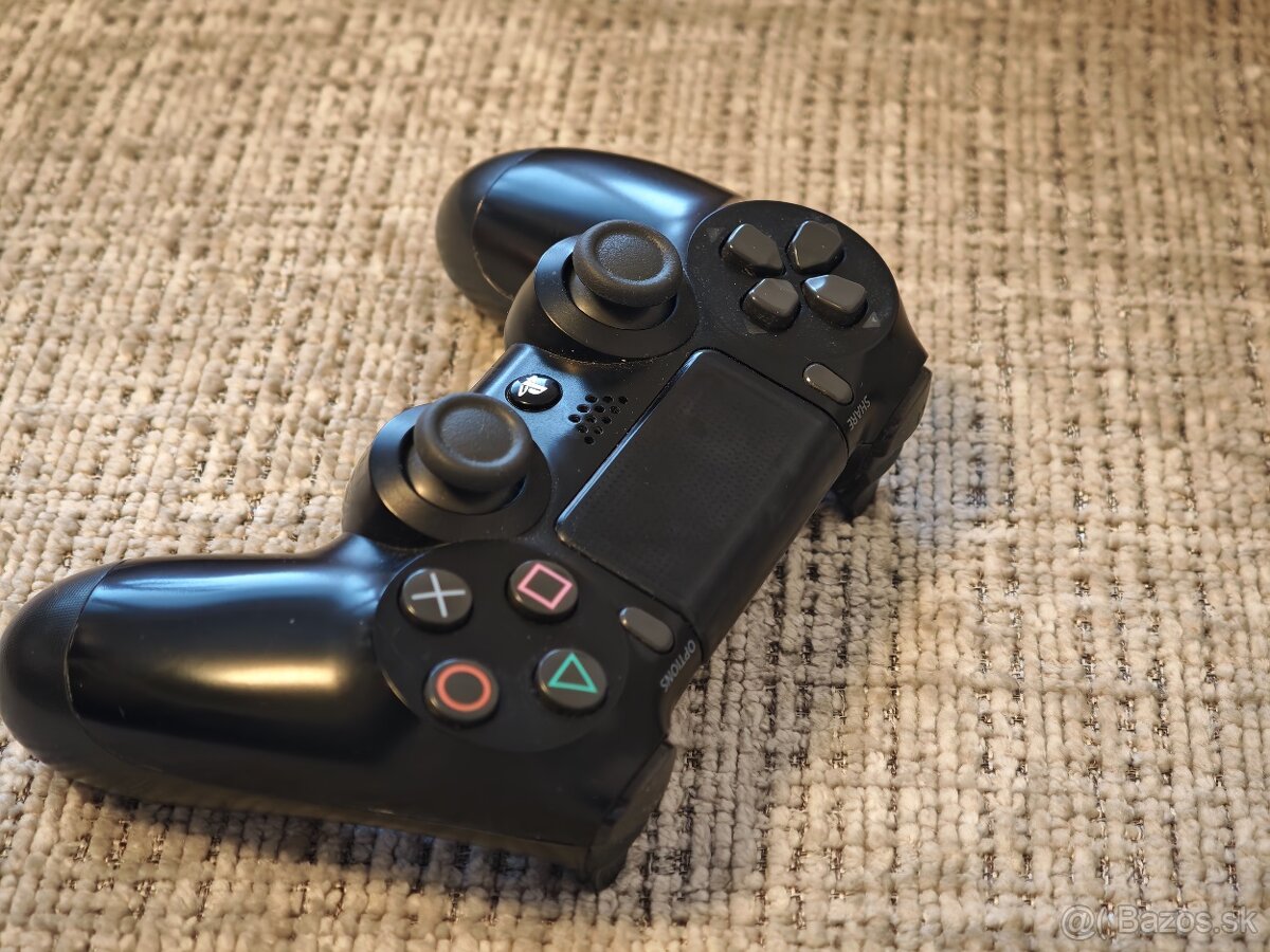 Predám PS4 DualShock 4 – Black (funkčný, menená batéria) – 2 - 3