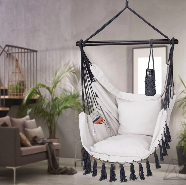 Závesné kreslo držiak vankúš taška 150kg - 3 farby - 3