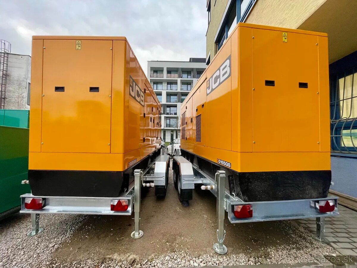 Elektrocentrála JCB 165 kVA na prenájom - 3
