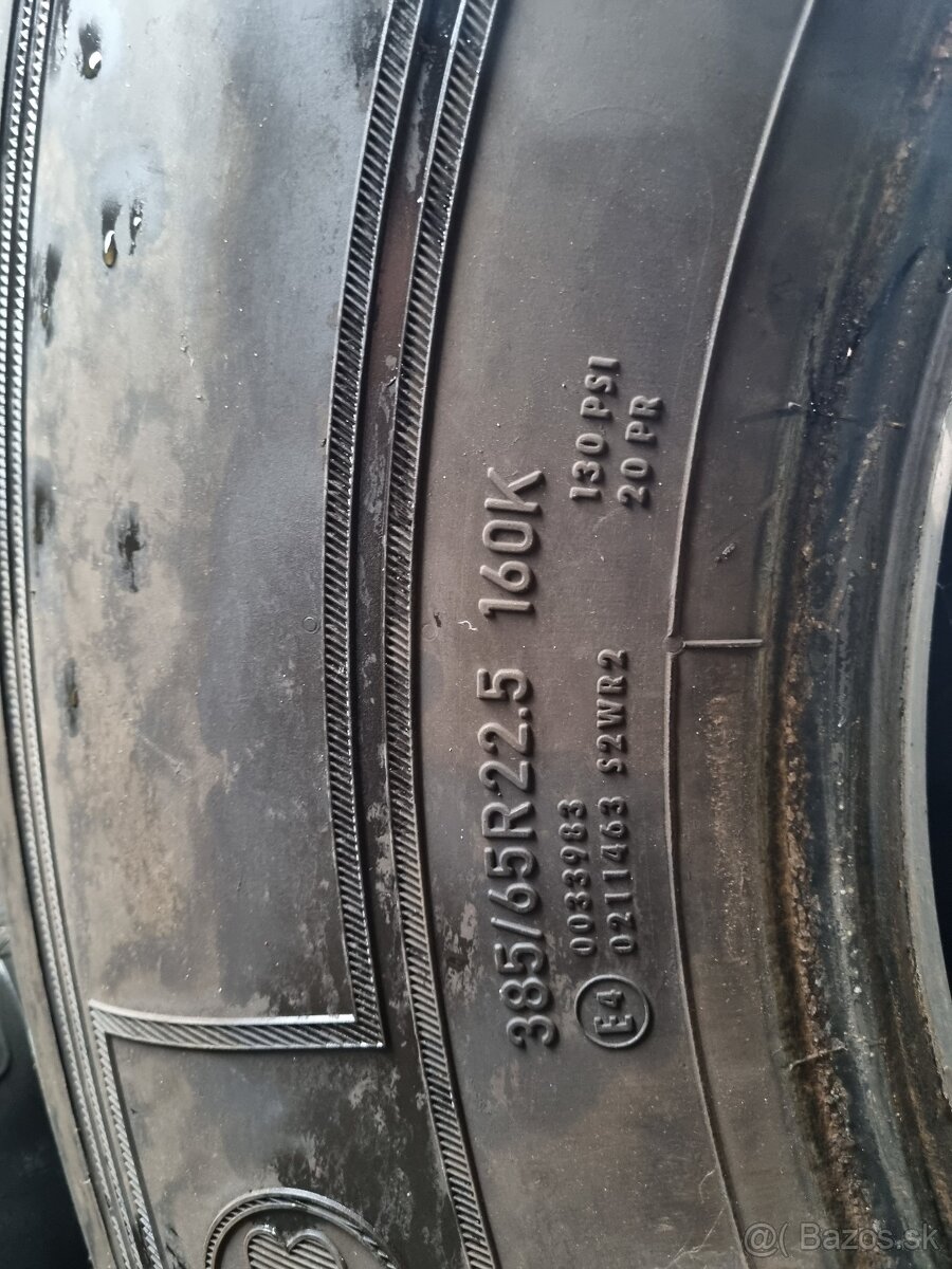 Nakladne pneumatiky 385/65 r22.5 - 3