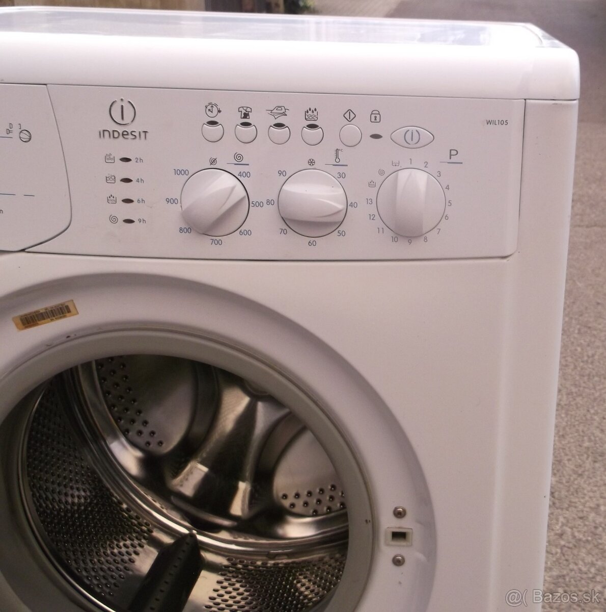 Predám plnefunkčná automatická práčka INDESIT,1000 ot./min. - 3
