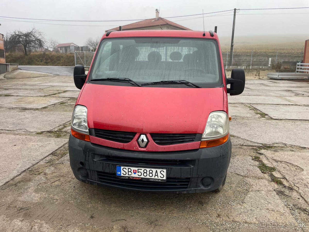 Renault Master vyklápač 2.5 dCi 88kW 7miest - 3
