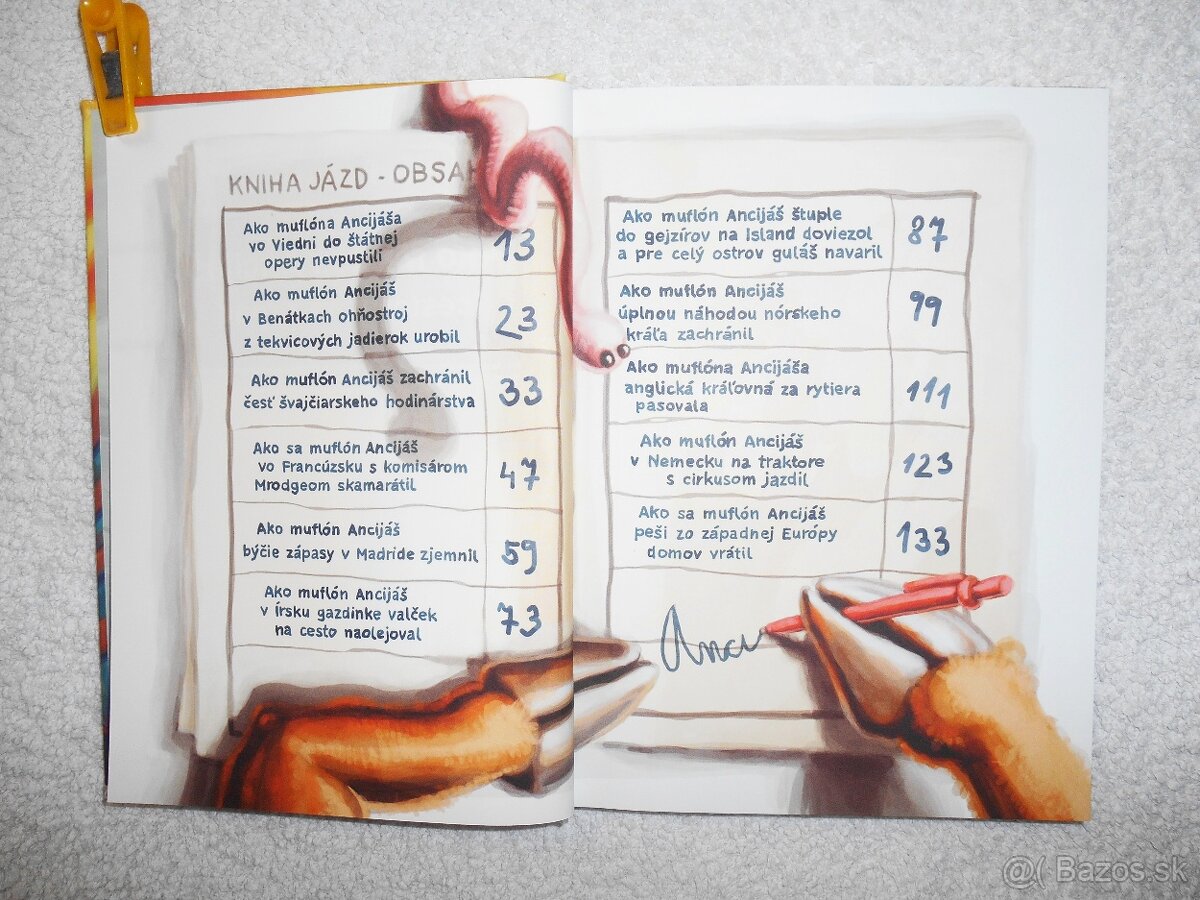 kniha Muflón Ancijáš - 3