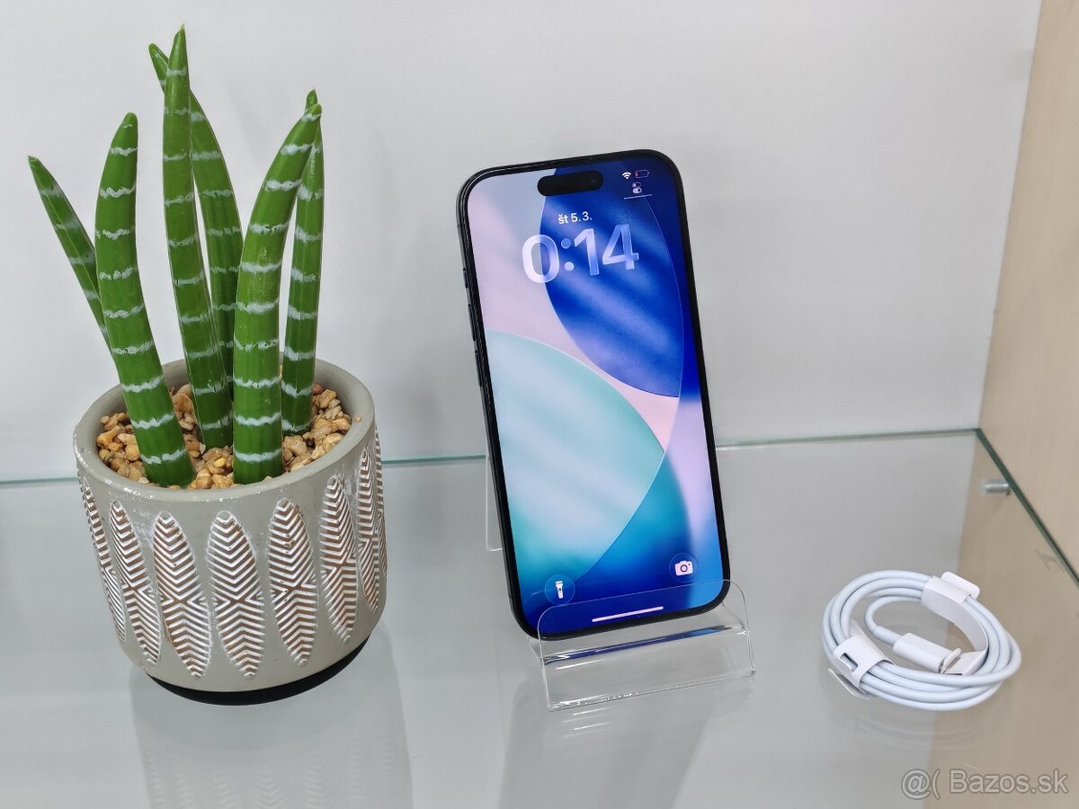 iPhone 15 Pro 256GB Blue Titanium (eSIM) ZÁRUKA - 3