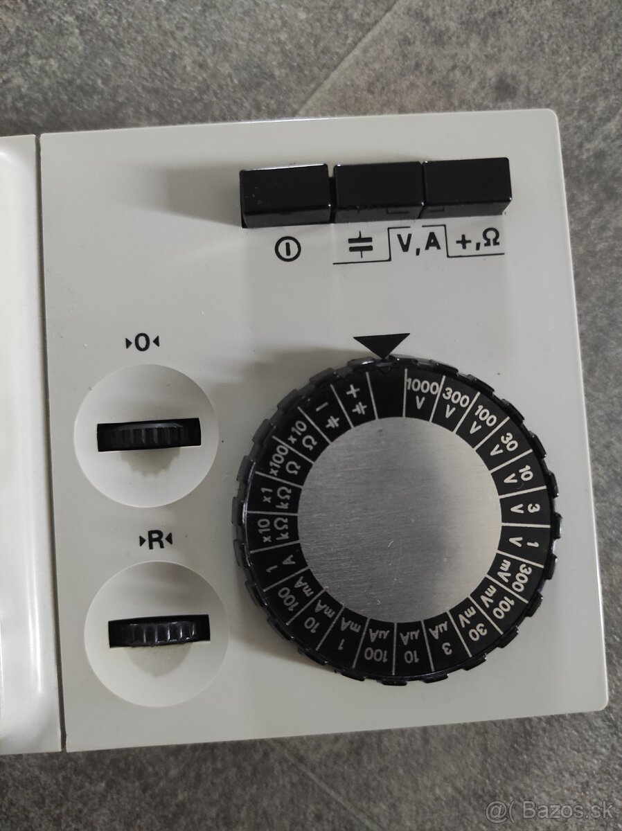 .Analógový multimeter UNI 11e – DDR. - 3