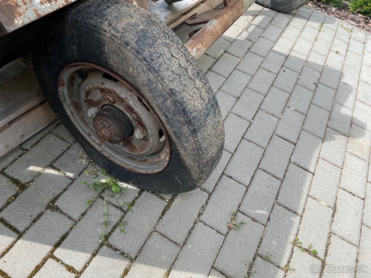 Nápravnica na vlečku predná aj zadná - 3