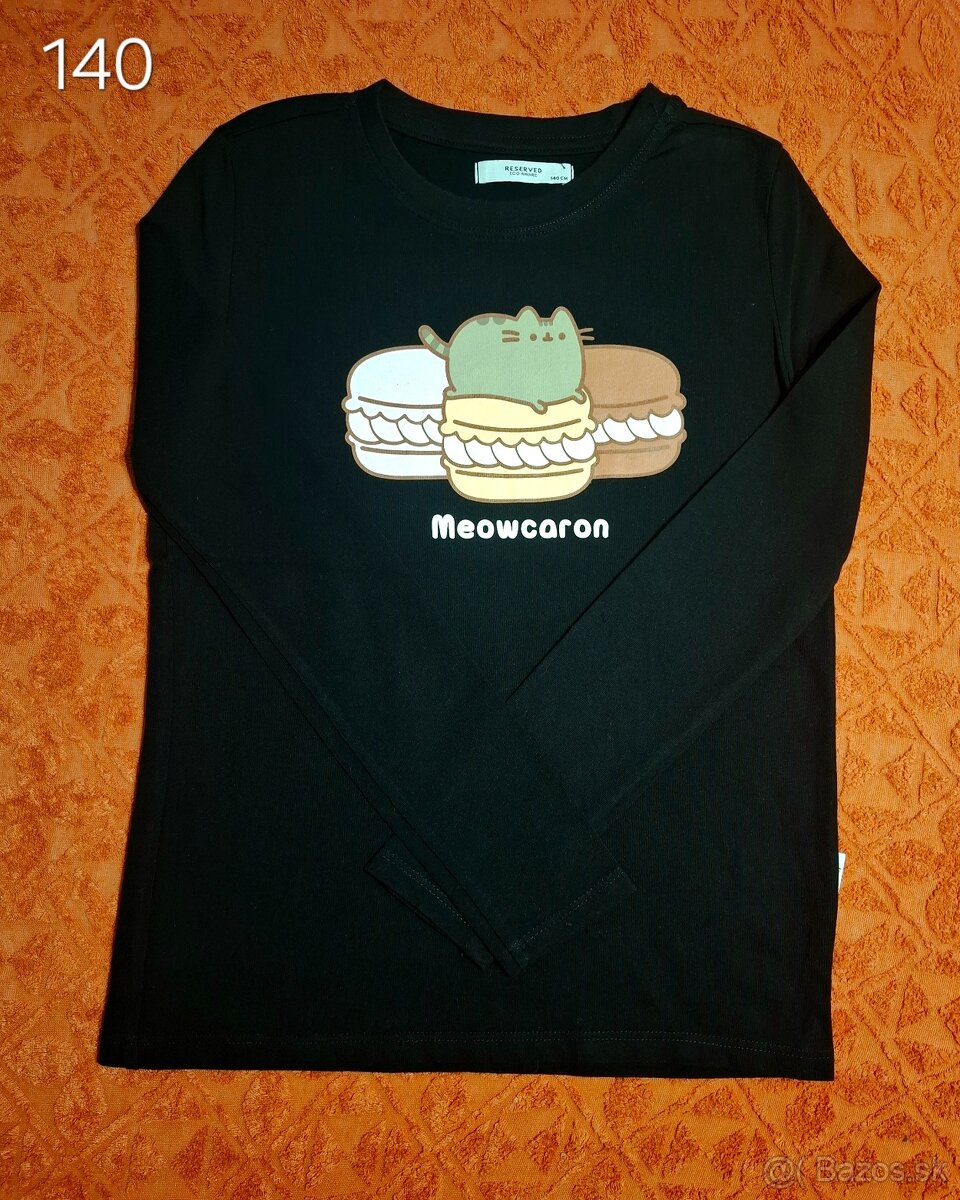 Dievčenské tričká Pusheen 140 - 3