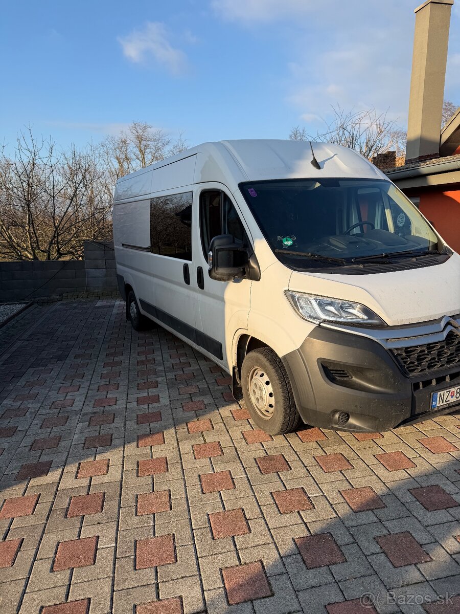 Predám Citroen Jumper 7miestné 121kw L3H2 - 3