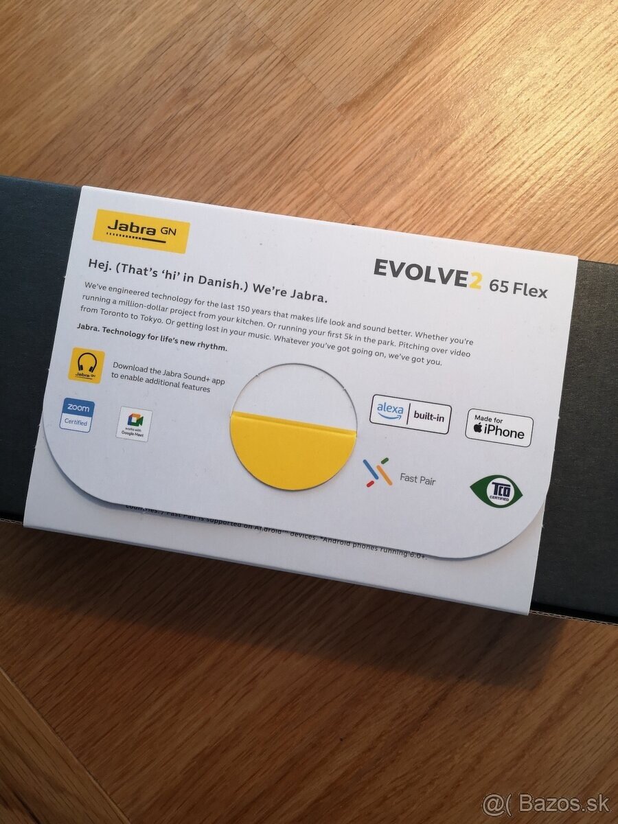 Nové Jabra Evolve2 65 Flex, Link390a UC - 3