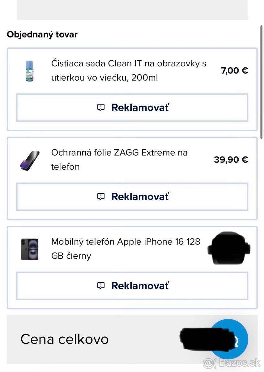 iPhone 16 128GB 100% batéria - 3