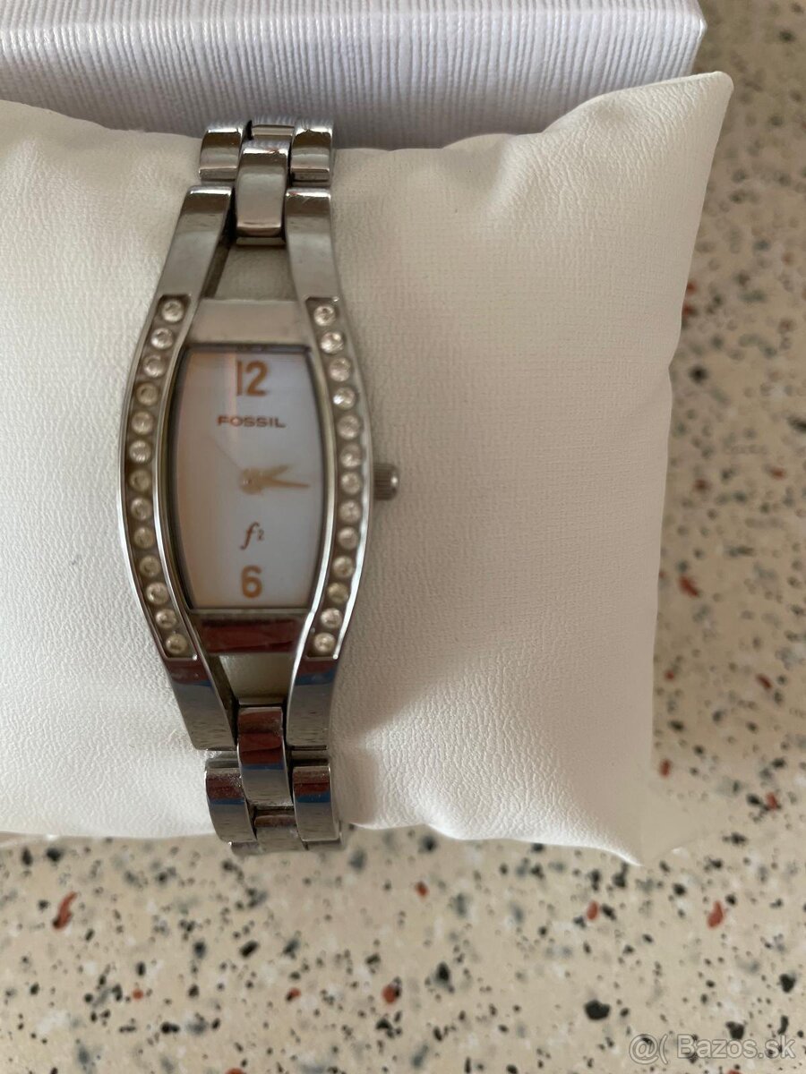 Hodinky Fossil so swarovskeho kryštálmi - 3