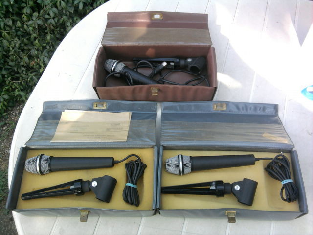 "TESLA" staré MIKROFÓNY (Czechoslovakia) - 3