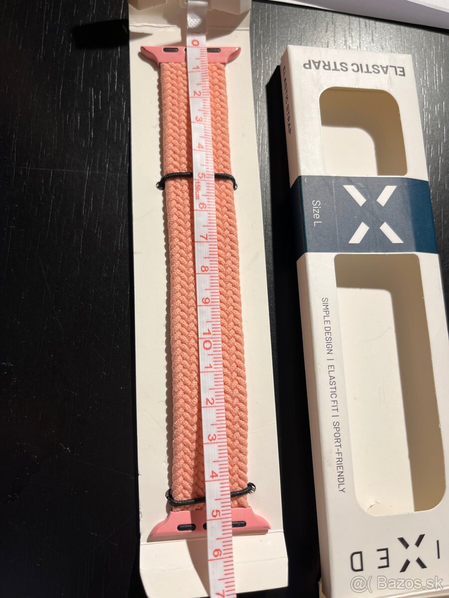 Apple Watch ružový remienok L - 3