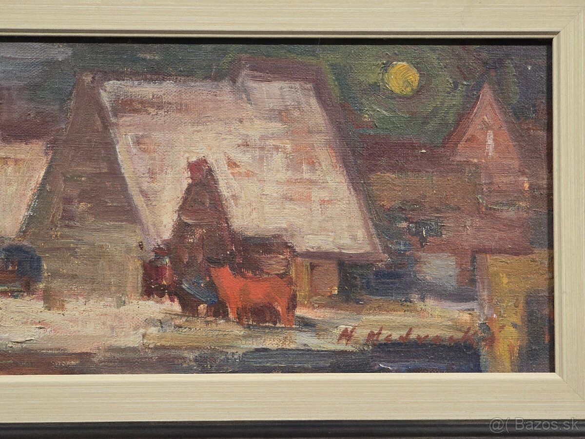 Maria medvecka - 1972 olej - 3