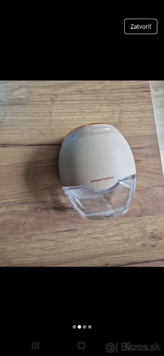 Odsávačka mlieka canpol babies hands free - 3