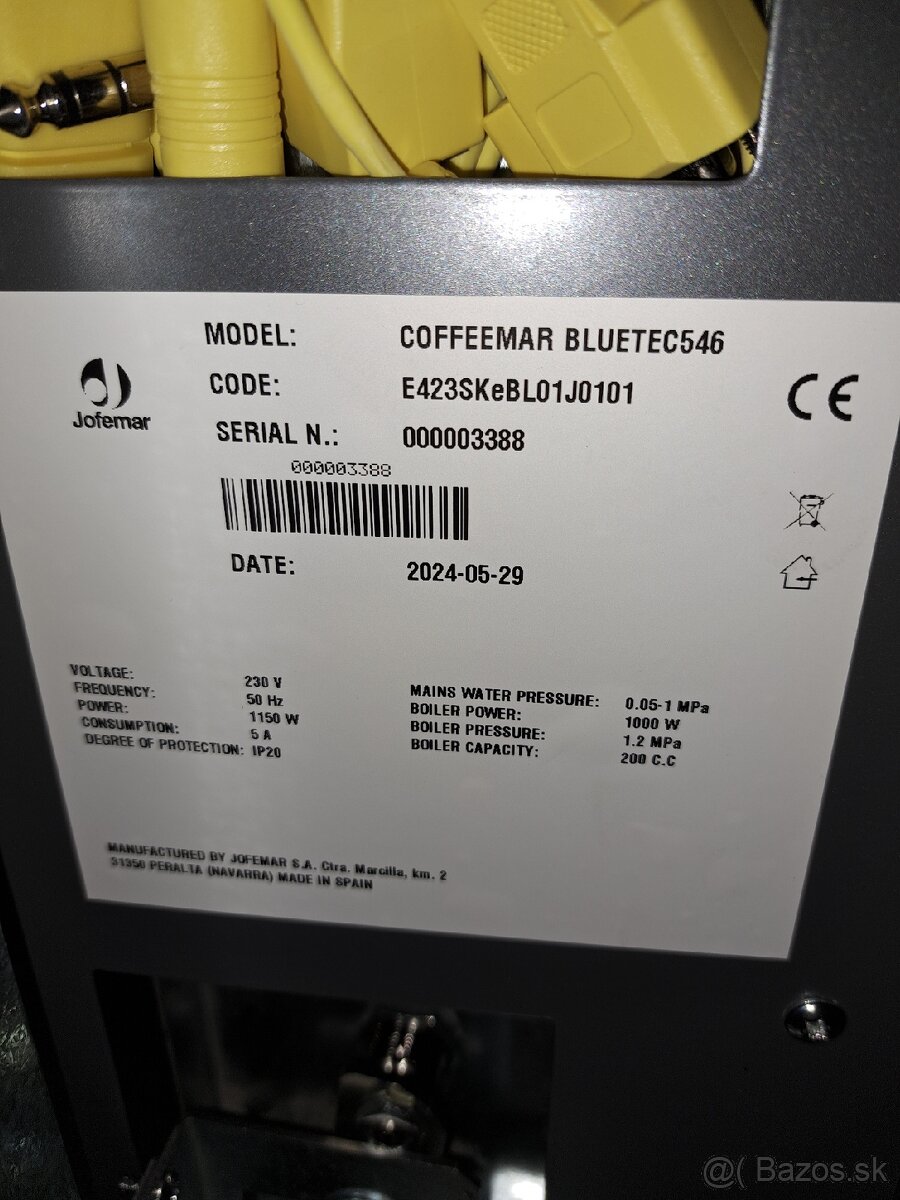 Vendingový kávový automat Jofemar - 3