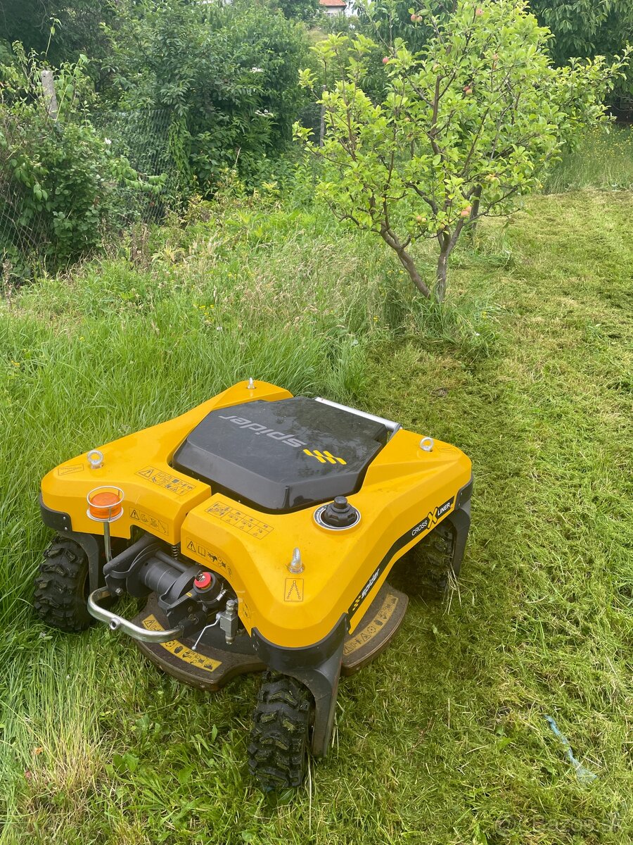 Spider cross liner mulčovač kosačka na dialkové - 3