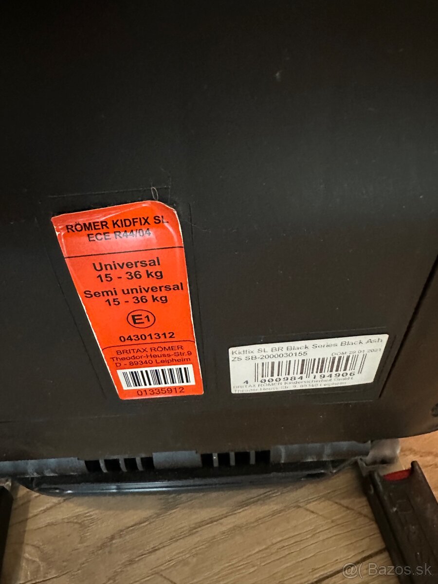 Autosedacka Britax Romer Kidfix SL - 3