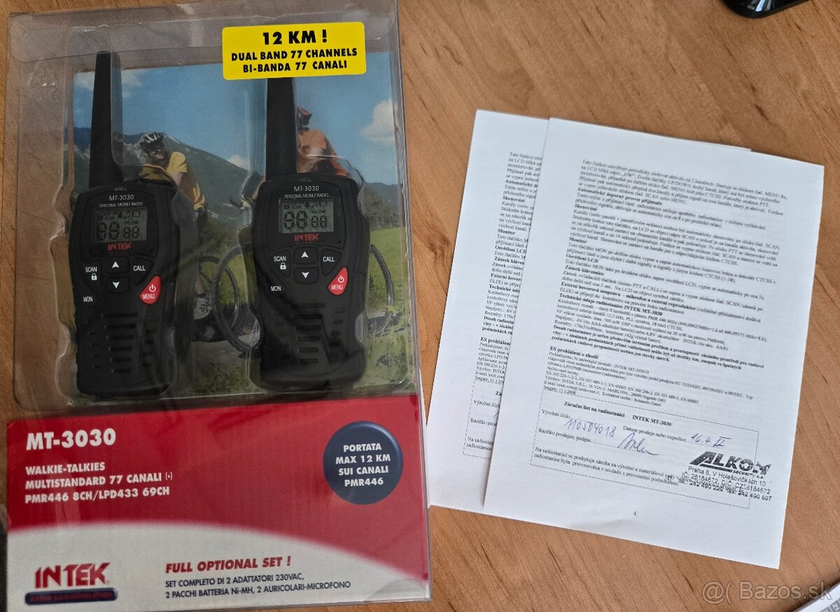 Vysielačka INTEK MT 3030 - 3