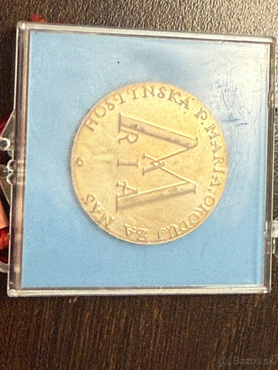 strieborne mince prof - 3