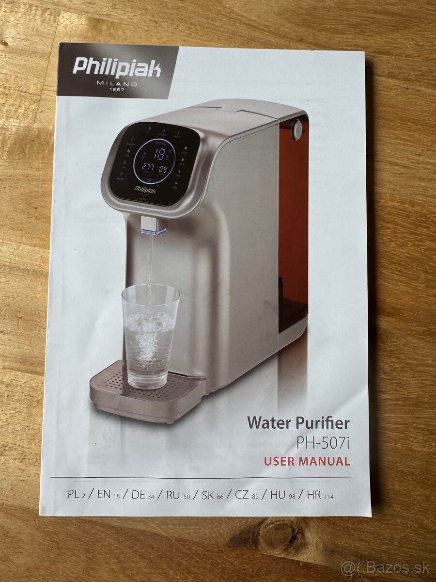 Filter na vodu Philipiak Milano - 3