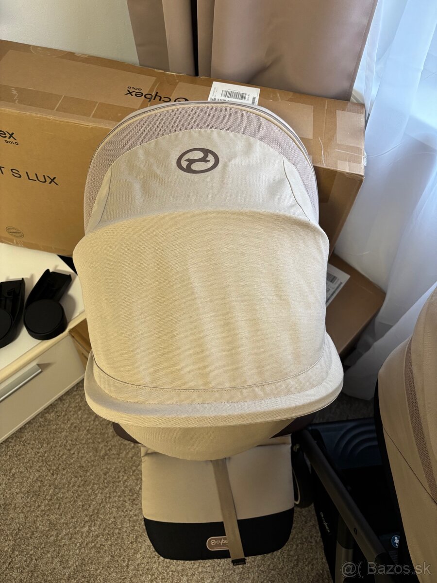 Kočík Cybex balios S Lux béžový 2024 - dvojkombinácia - 3