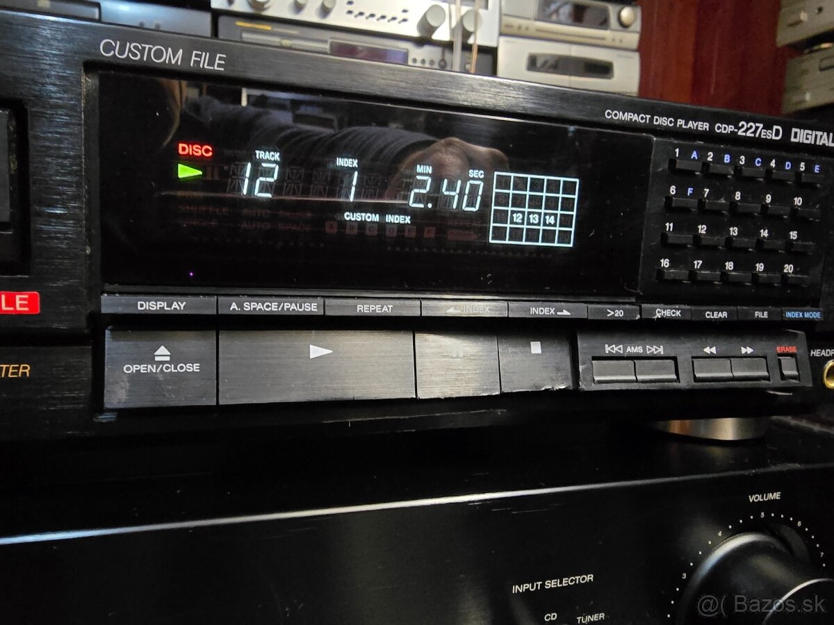 SONY CDP-227esD cd prehrávač vyššej triedy - 3