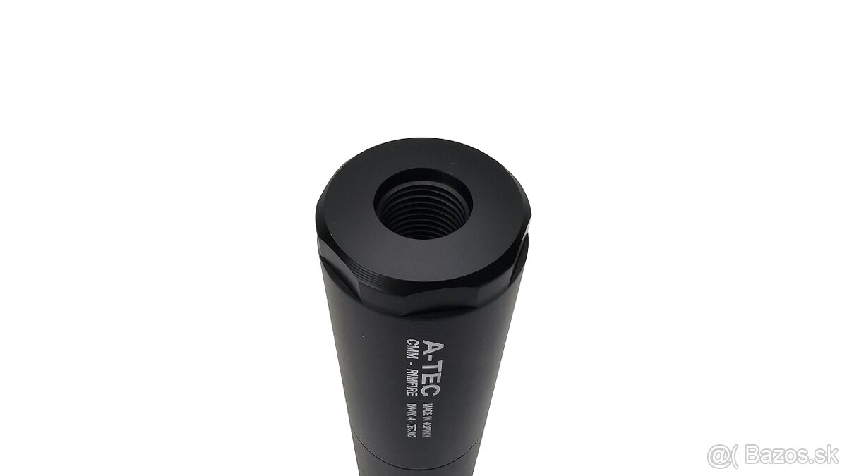 .22LR .22WMR Tlmič Supresor A-Tec CMM-6 - 3