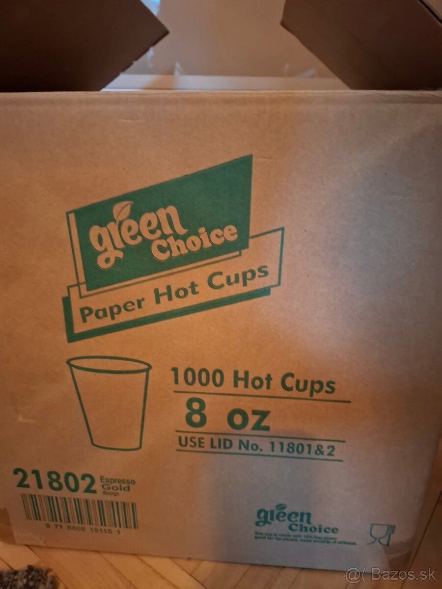 Papierové poháre 2 dcl na kávu/čaj - 3