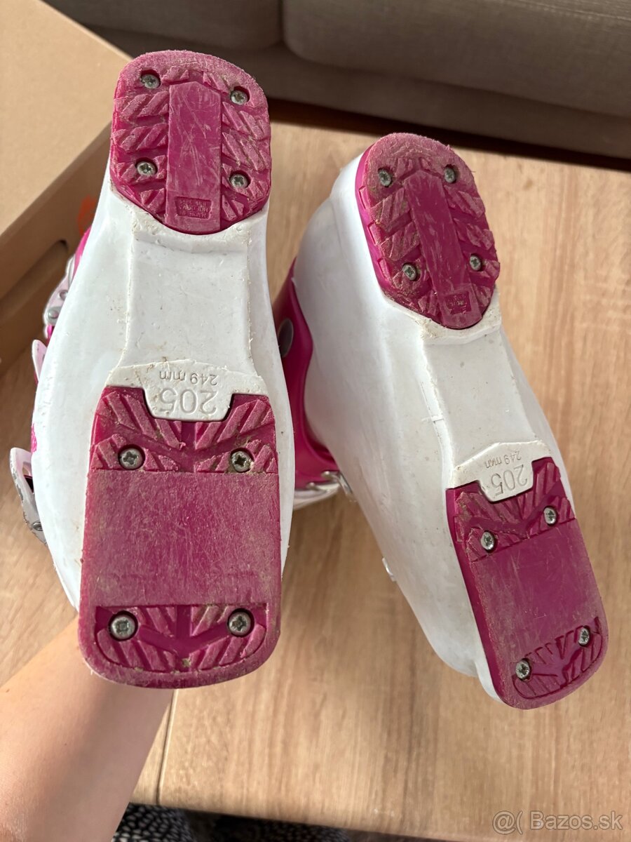 Detské lyžiarky Lange starlet 60 MP 205 velkost 32 - 3