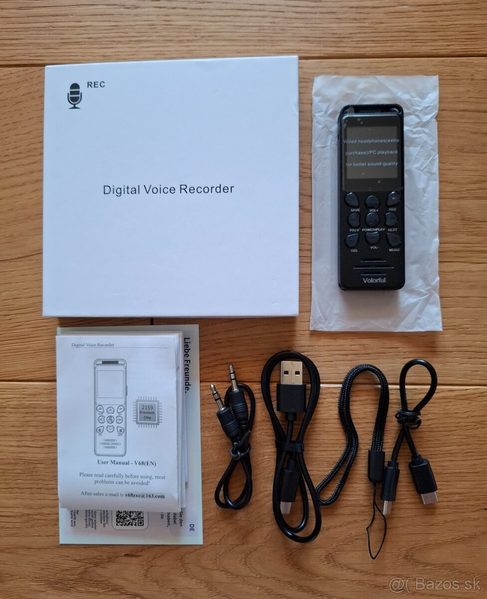 Digitálny diktafón - 3