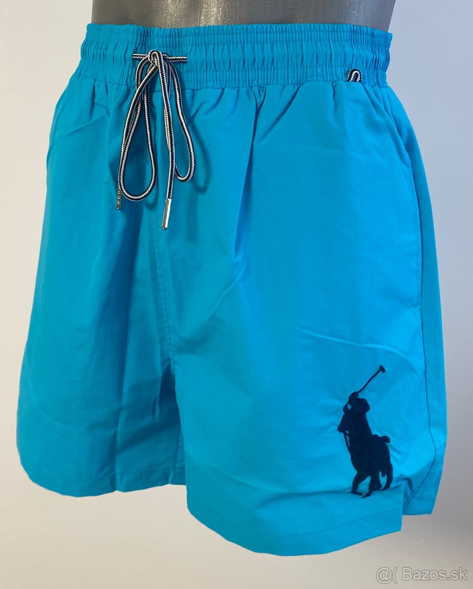 Modré pánske šortky POLO RALPH LAUREN - 3