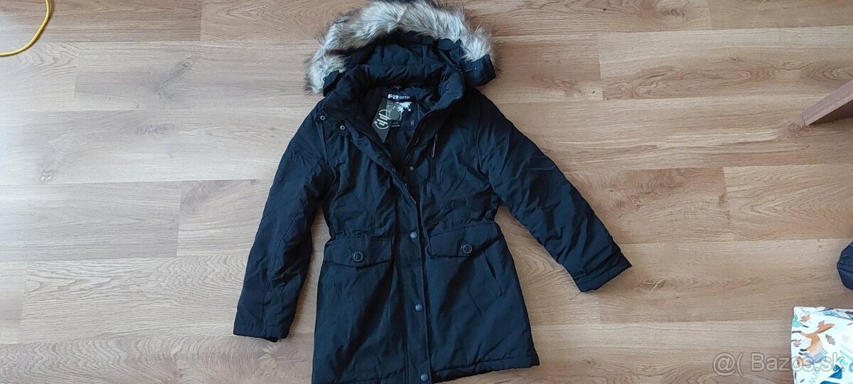 Dlhá zimušná bunda M / Nová - 3