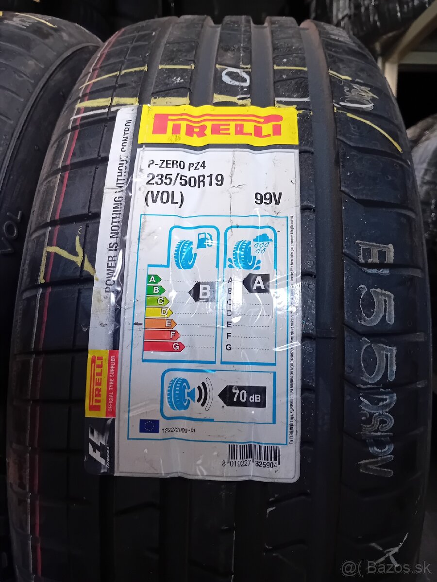 2ks Pirelli Pzero PZ4 235/50 R19 - 3