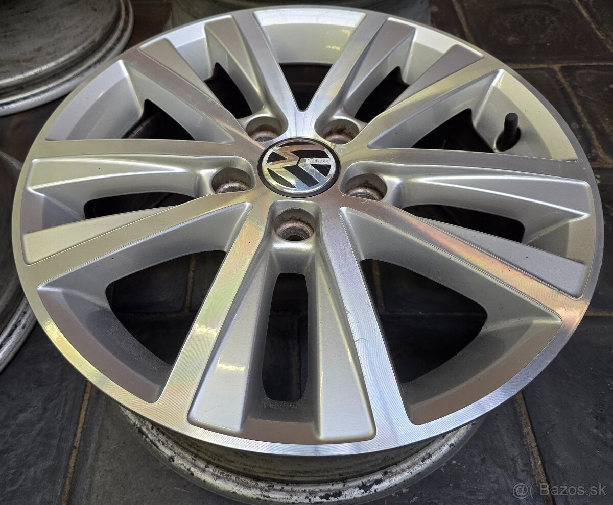 ORIGINÁL VW HLINÍKOVÉ DISKY 5x112 R16 - 3