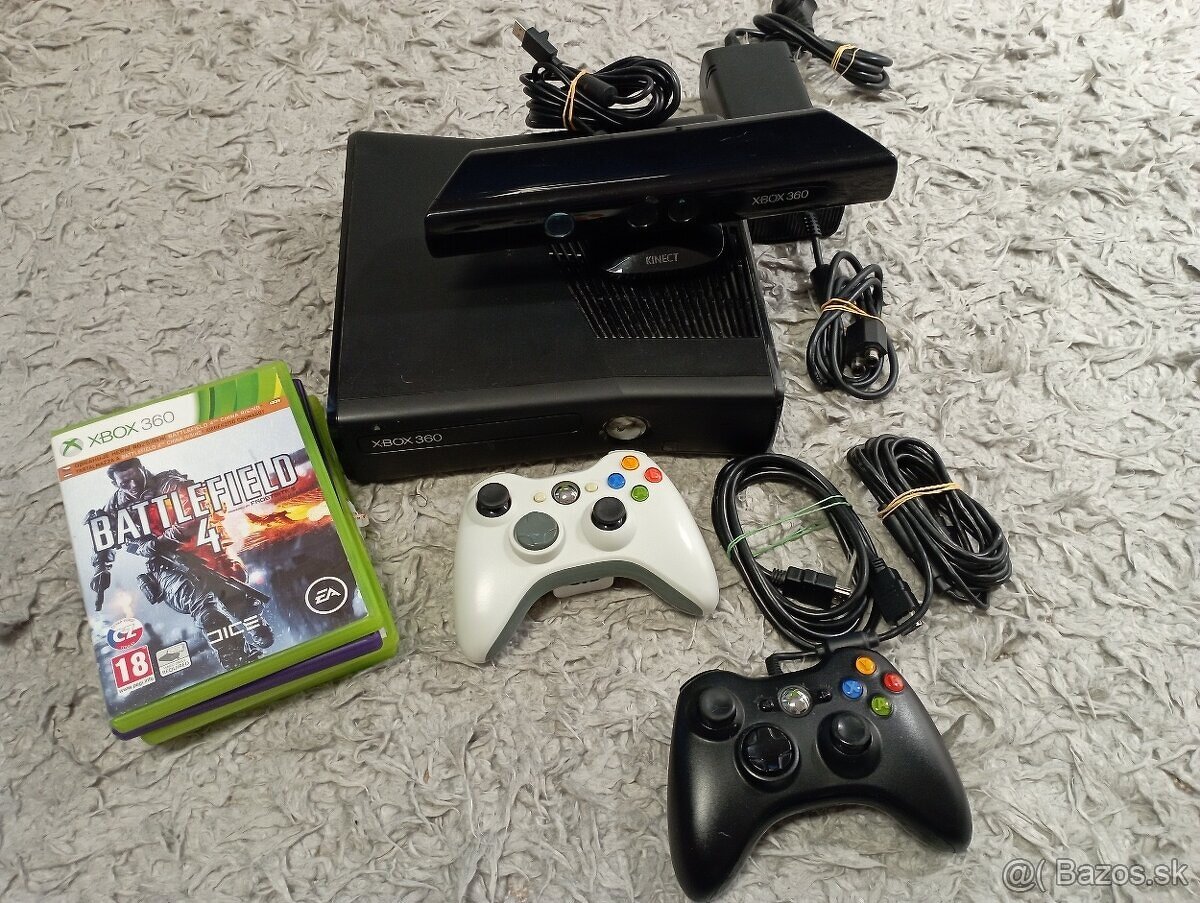 XBOX 360 SLIM 250GB HDD aj s kinectom - 3