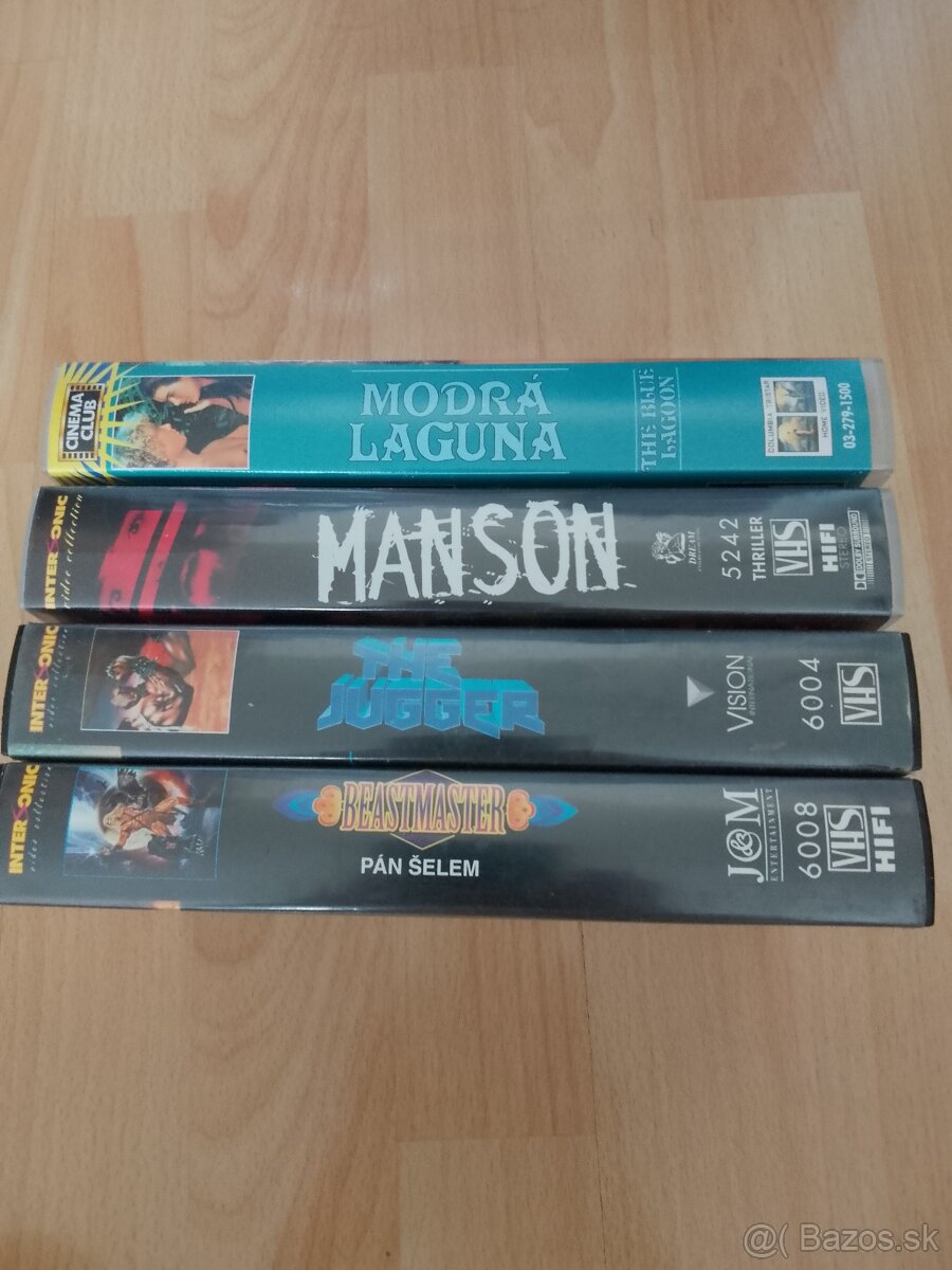 Predám VHS kazety Pán šeliem,Modrá Lagúna - 3