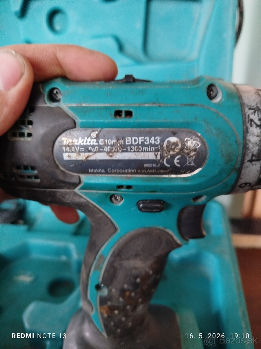 Makita aku vŕtačka - 3