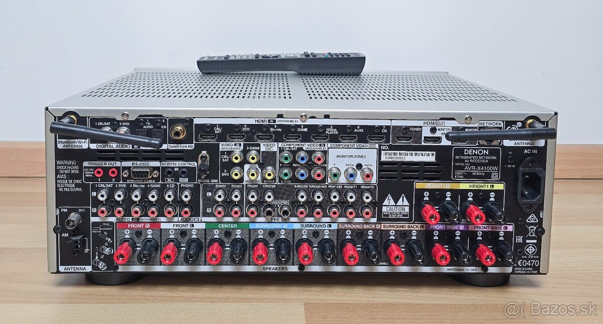 Denon AVR-X4100W /Bluetooth/Wi-Fi/Phono - 3