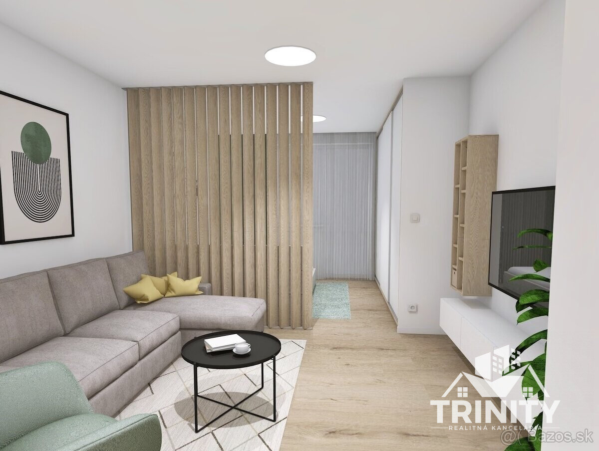 Na prenájom moderne zariadený luxusný 1-izbový byt v meste N - 3