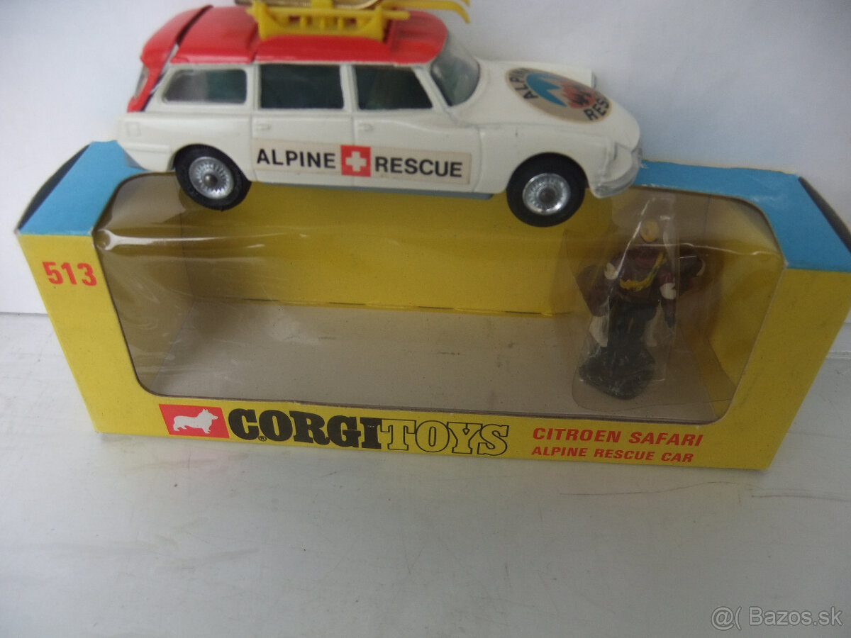 Raritny kus od CORGI TOYS:No.513 CITROEN ALPINE rescue - 3