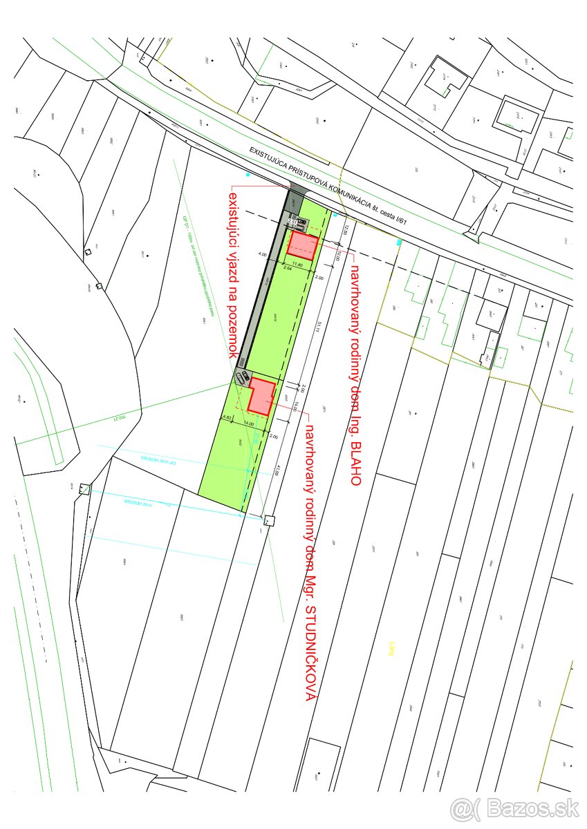 ZNÍŽENÁ CENA – stavebný pozemok 1188 m², Sverepec – súkromie - 3