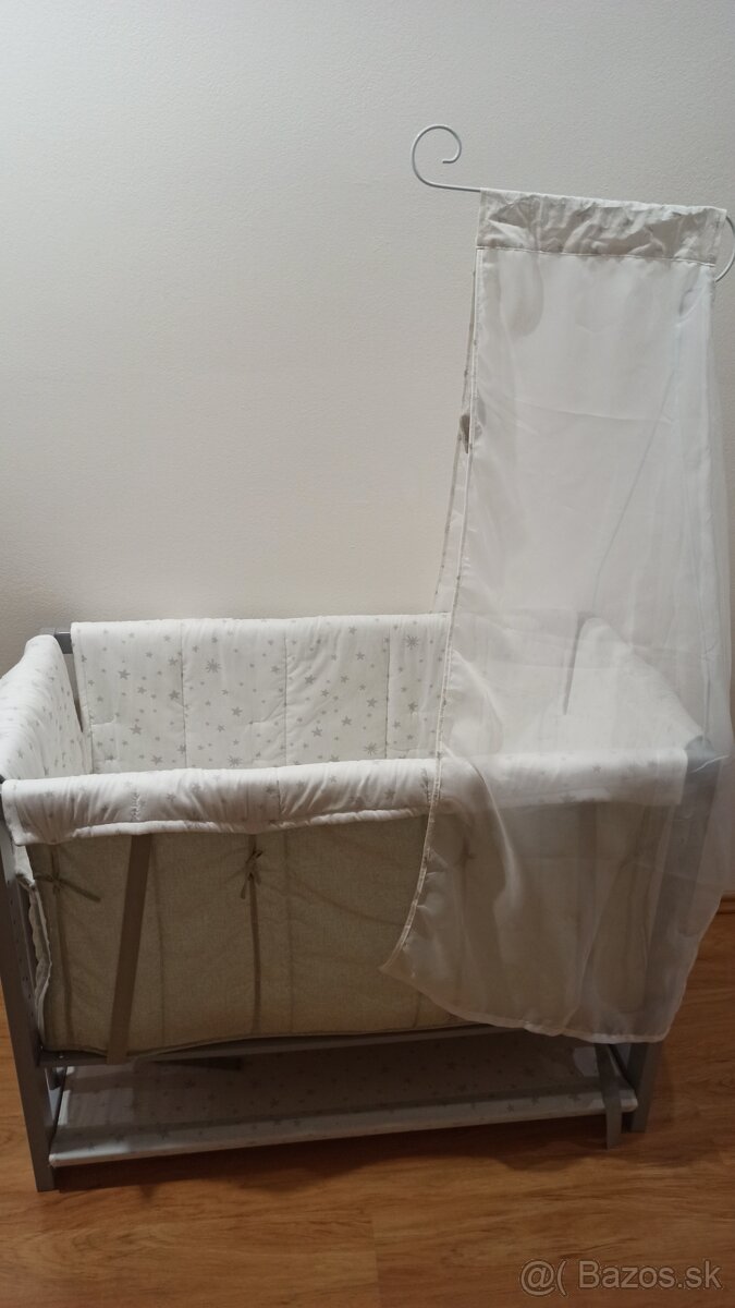 Detská postieľka roba so spacím vakom 4v1 - 3