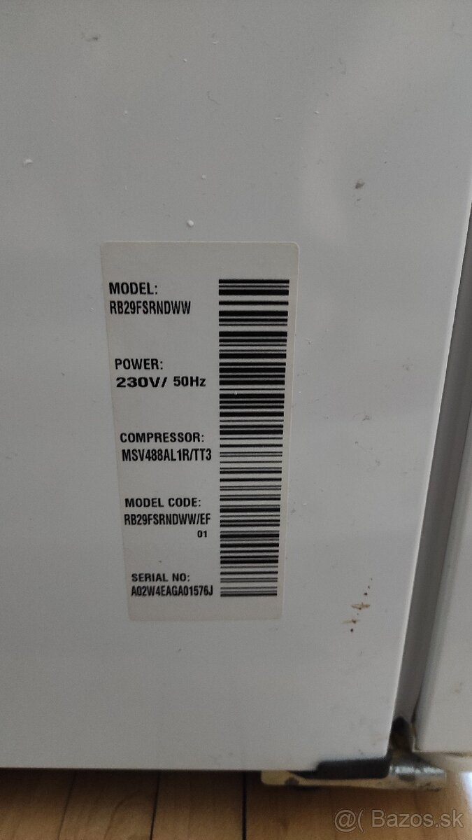 Chladnicka s mraznickou Samsung - 3