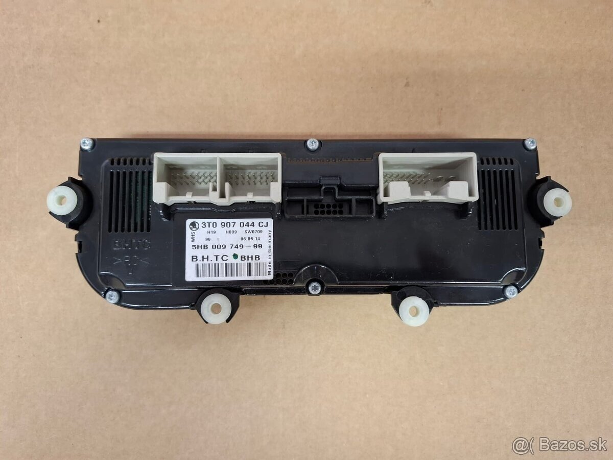 ovládanie kúrenia Superb 2, Octavia 2 - 3