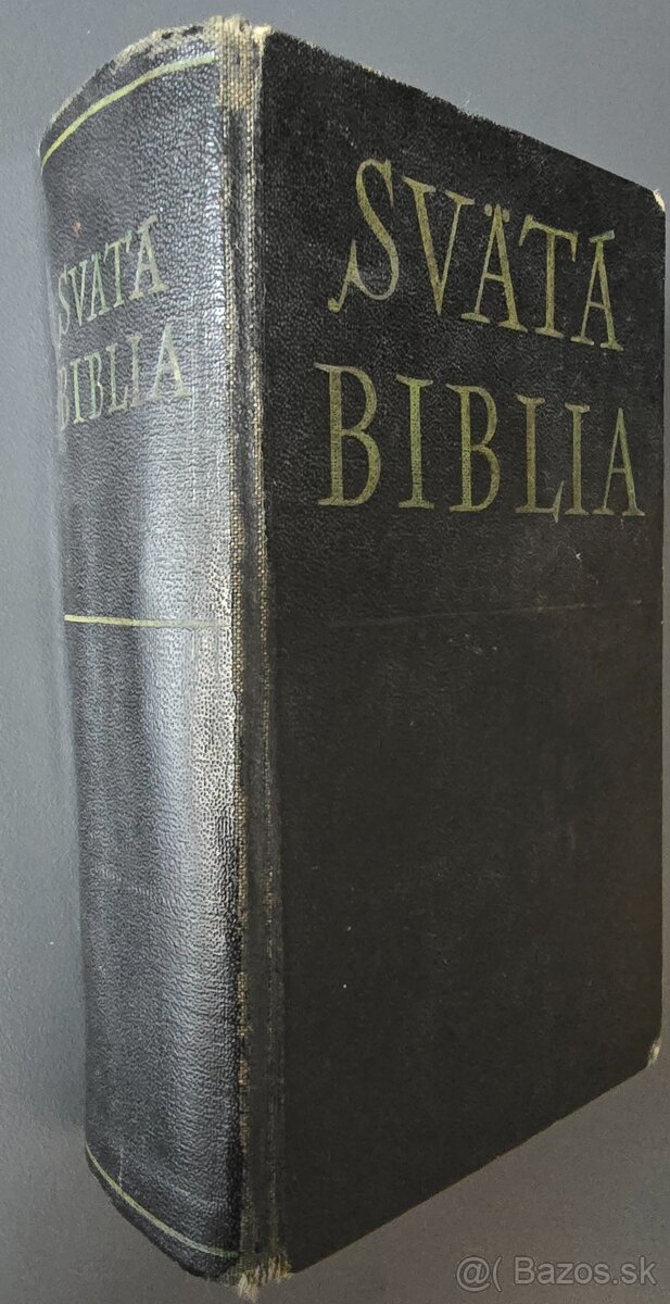 Svätá Biblia – slovenské vydanie (1951) - 3