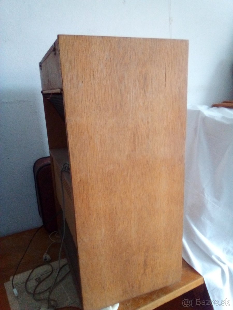 Drevené retro rádio - 3