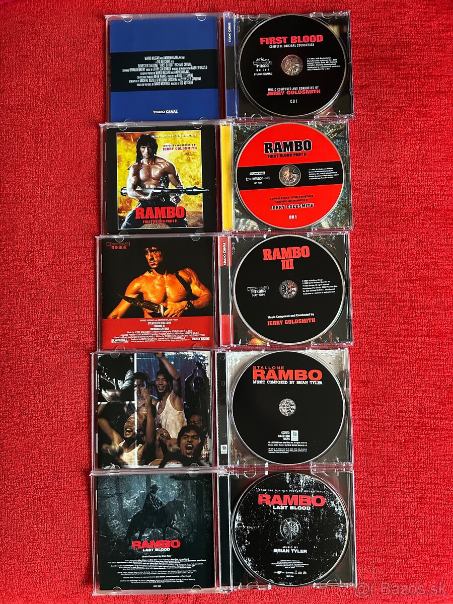 CD soundtrack Rambo - 3